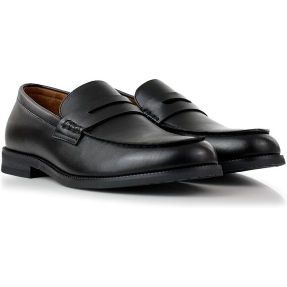 〽️Men\'s Suit Black Aldo Collection Slip On Penny Driving Moccasins Loafer main image 6